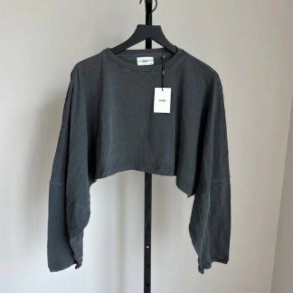 NWT Joah Brown slouchy crop long sleeve M/L - Picture 1 of 3